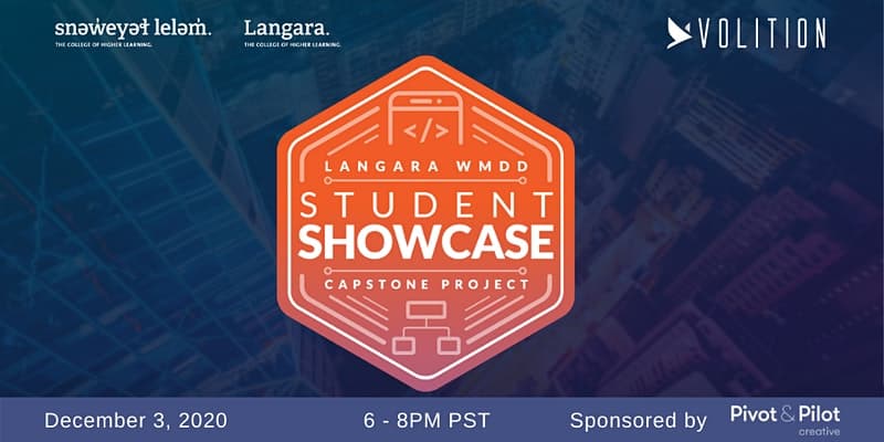 Fall 2020 Capstone Showcase Banner