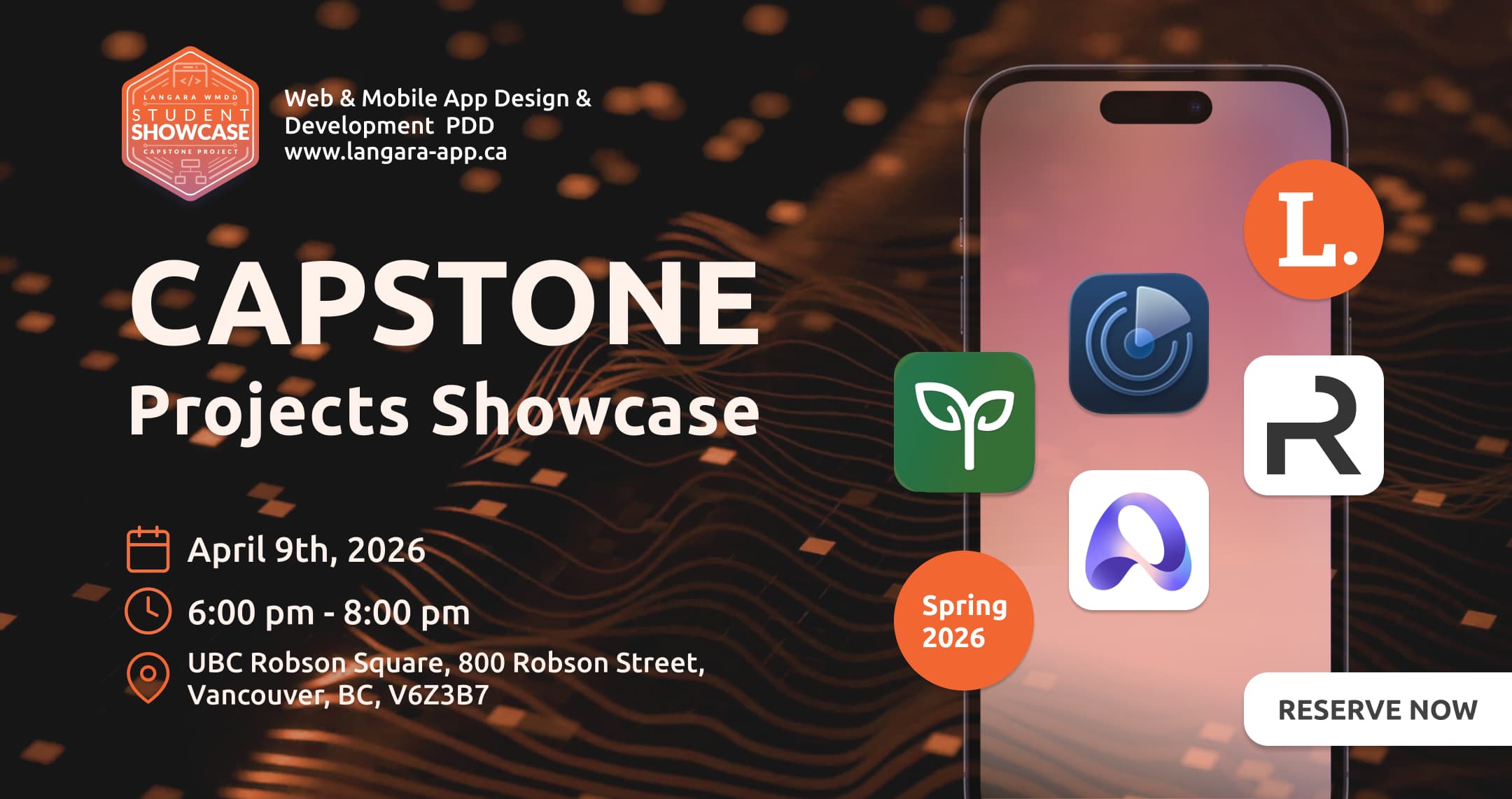 Spring 2026, Capstone Project Banner