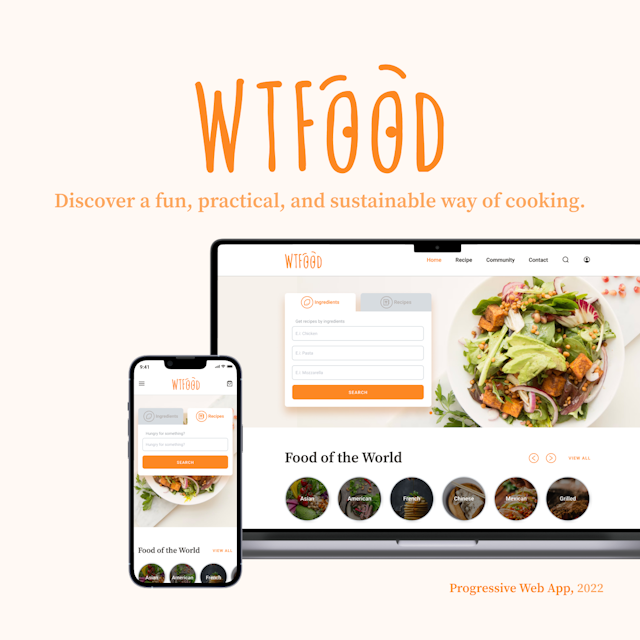 WTFood app cover