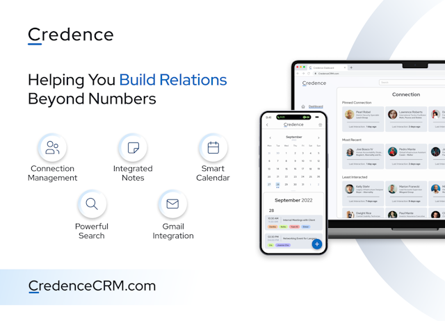 Credence CRM app cover